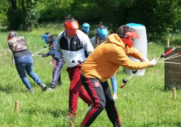archery tag / tir à l'arc vezeronce